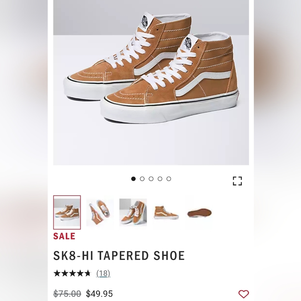 Old School Sk8 Hi Top Vans